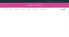Desktop Screenshot of chefchloe.com